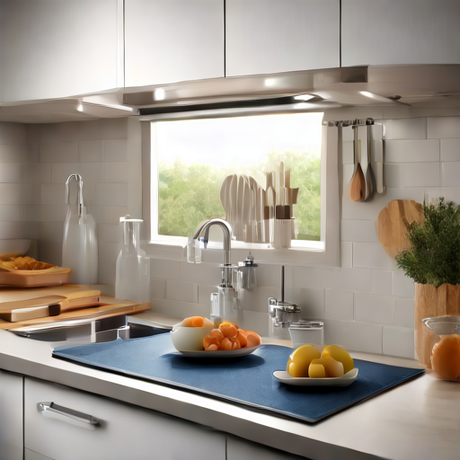 Afbeelding van Voordelen van plastic droogmatten in jouw keuken