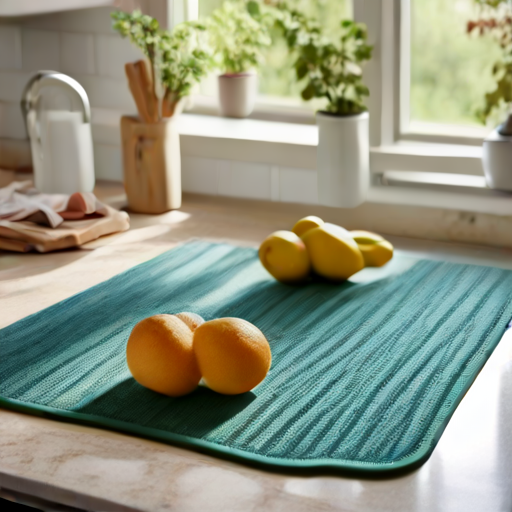 Afbeelding van Plastic droogmatten: milieuvriendelijk en praktisch