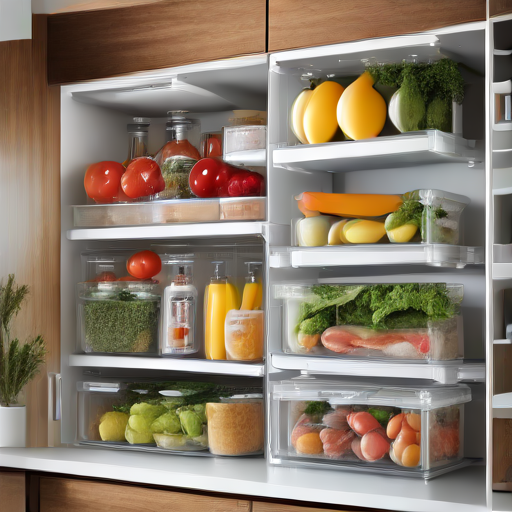 Afbeelding van Herbruikbare koelkastorganizers: Milieuvoordelen onthuld