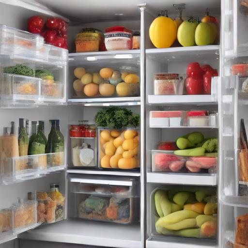 Afbeelding van Verminder voedselverspilling met herbruikbare koelkastorganizers