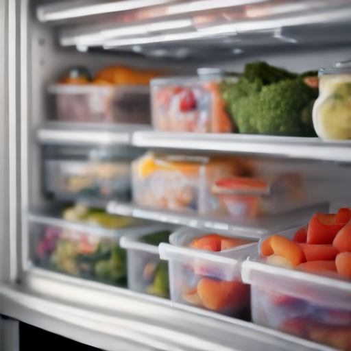 Afbeelding van Herbruikbare koelkastorganizers voor een georganiseerde vriezer