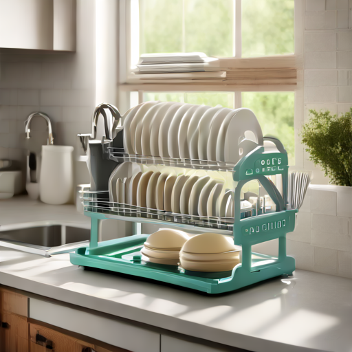 Afbeelding van Slimme keuze voor gezinnen: plastic afdruiprekjes