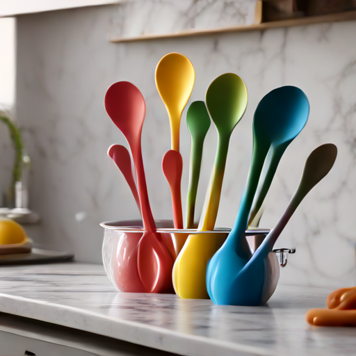 Afbeelding van Voordelen van plastic roerlepels in de keuken