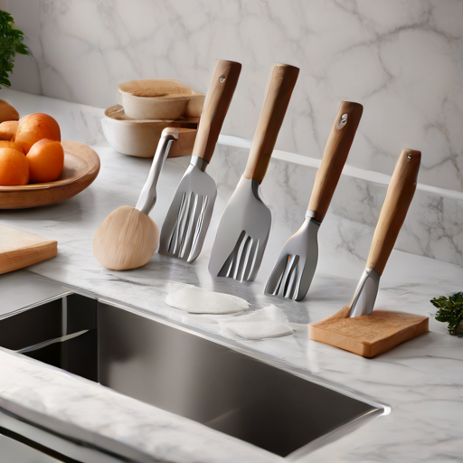 Afbeelding van Onderhoud je multifunctionele keukenschrapers voor langer gebruik