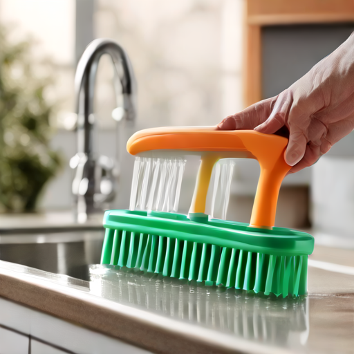 Afbeelding van Voordelen van Plastic Afwasborstels in Schoonmaakroutine