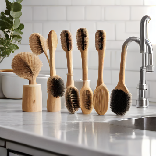 Afbeelding van Duurzame Alternatieven voor Plastic Afwasborstels