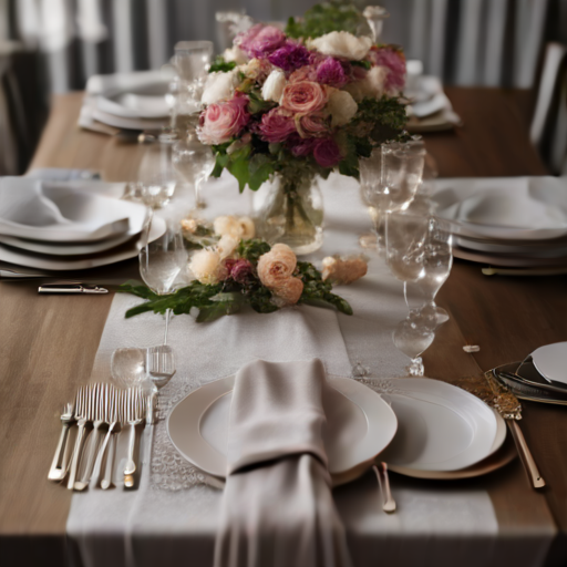 Afbeelding van Voordelen van herbruikbare tafellopers voor evenementen