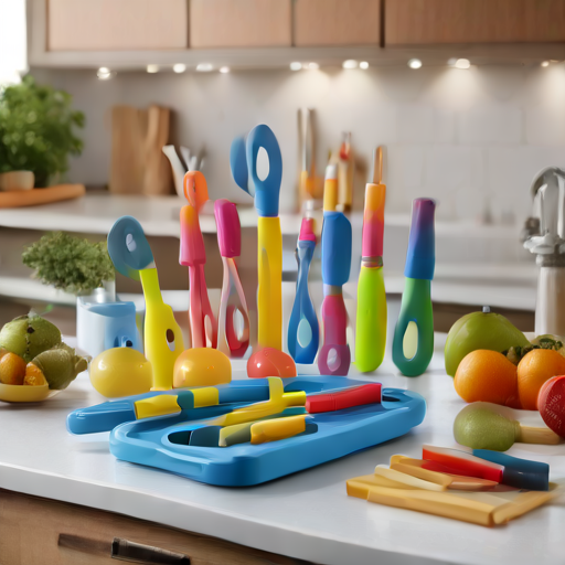 Afbeelding van Veiligheidstips voor kinderen met multifunctionele snijmesjes