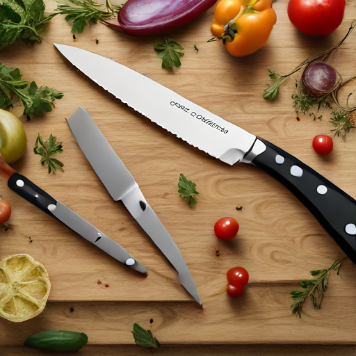 Afbeelding van Multifunctionele snijmesjes voor elke kooktechniek