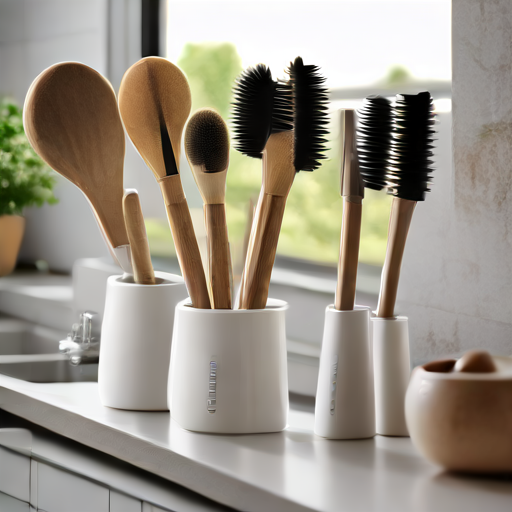Afbeelding van Voordelen van Multifunctionele Afwasborstels in de Keuken