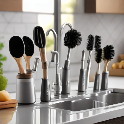 Afbeelding van Koopgids voor de beste multifunctionele afwasborstels