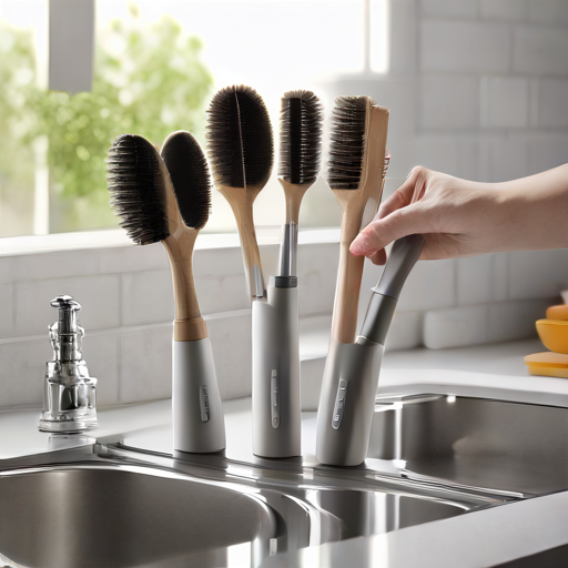 Afbeelding van Ontdek de nieuwste multifunctionele afwasborstels