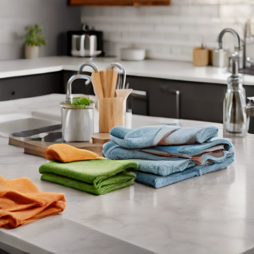 Afbeelding van Voordelen van herbruikbare poetsdoeken boven wegwerppapier