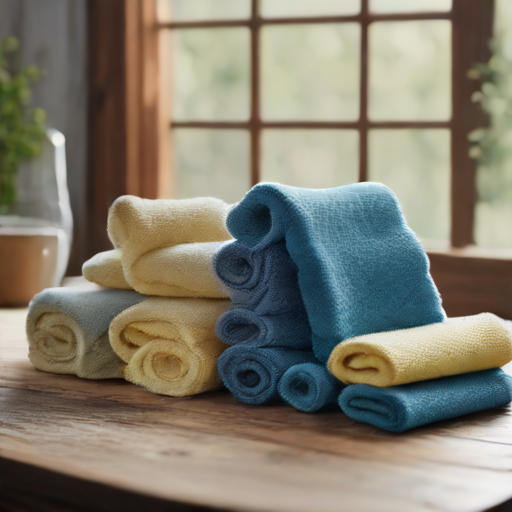 Afbeelding van Duurzaam leven met herbruikbare wasbare poetsdoeken