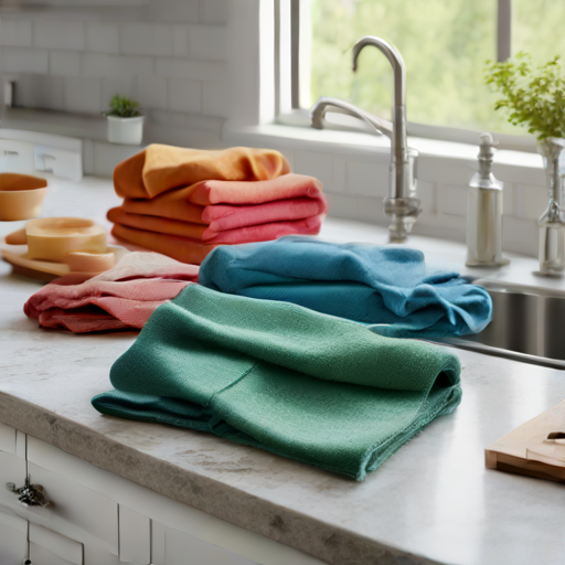 Afbeelding van Herbruikbare poetsdoeken: Duurzaam schoonmaken in stijl