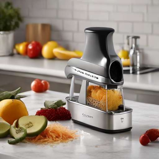 Afbeelding van Multifunctionele fruitraspen voor groenten en meer