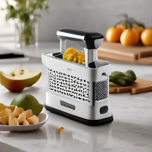 Afbeelding van Multifunctionele fruitraspen voor snelle salades