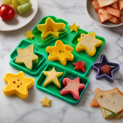 Afbeelding van Veilige herbruikbare boterhamsnijders voor kinderen