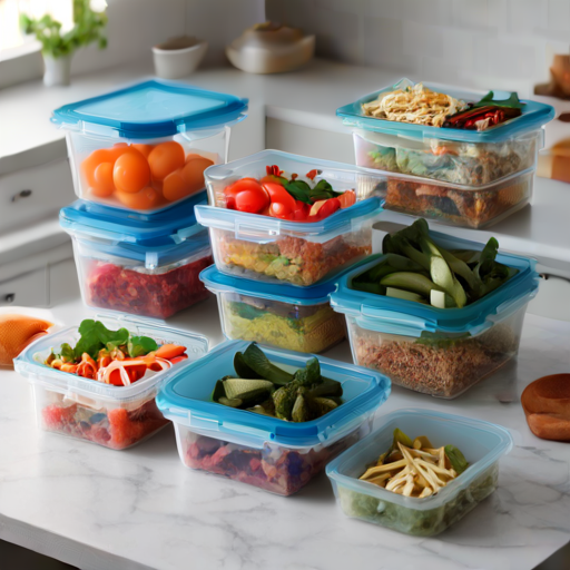 Afbeelding van Kies de ideale plastic bakjes met deksel voor meal prep