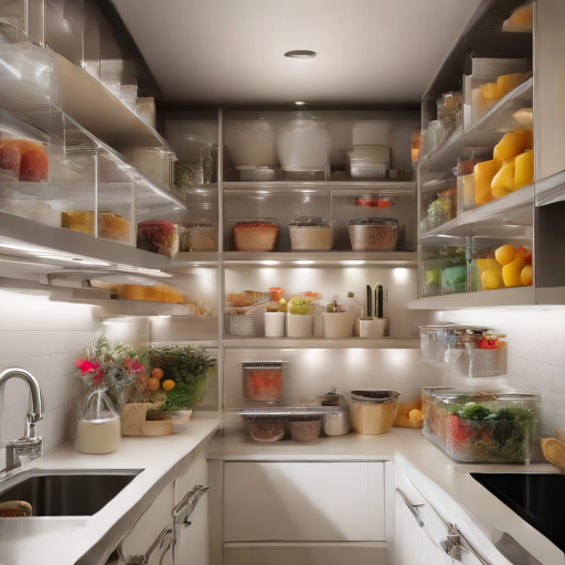 Afbeelding van Organiseer je keuken slim met plastic bakjes met deksel