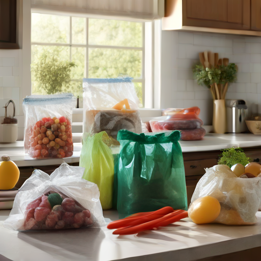 Afbeelding van Beste plastic opbergzakjes voor keukenorganisatie kiezen