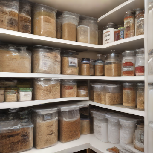 Afbeelding van Organiseer je voorraadkast met plastic opbergzakjes