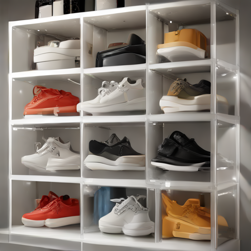 Afbeelding van Beste plastic schoenendozen voor sportschoenen kopen