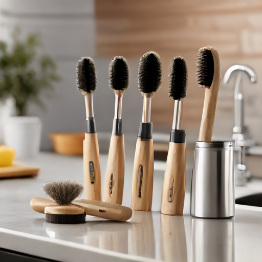 Afbeelding van Multifunctionele schoonmaakborstels zonder water gebruiken