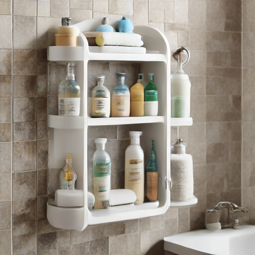 Afbeelding van Beste plastic badkamer organizers voor jouw douche