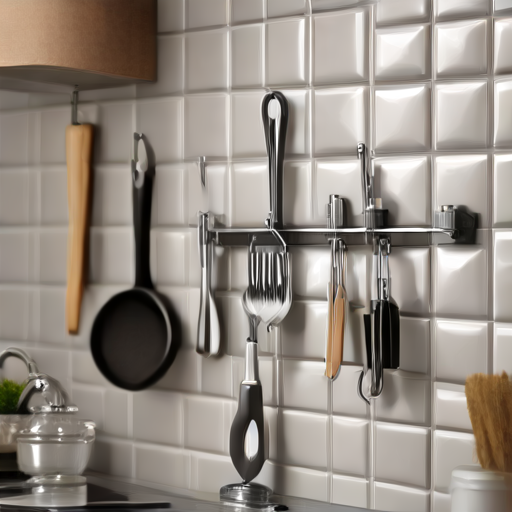 Afbeelding van Tegelklevende Ophanghaken: Praktische Voordelen Uitleggen