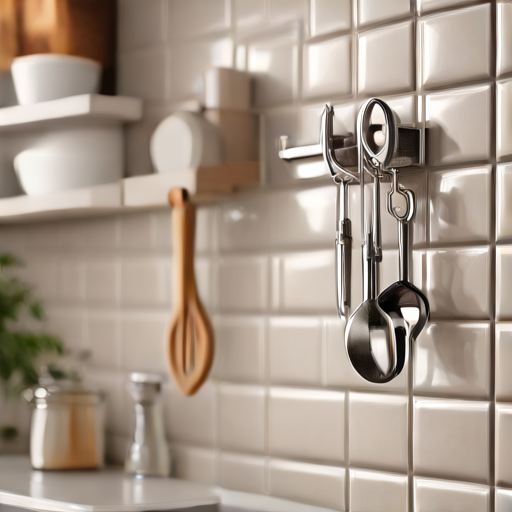 Afbeelding van Ontdek de voordelen van tegelklevende ophanghaken