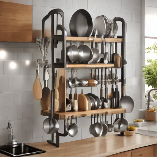 Afbeelding van Keukengerei opbergrekken kopen: de beste opties online