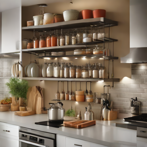 Afbeelding van Ontdek de verschillende soorten keukengerei opbergrekken