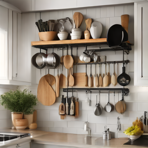 Afbeelding van Optimaliseer je kleine keuken met keukengerei opbergrekken