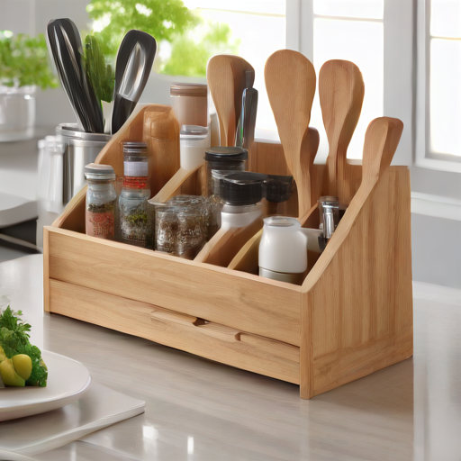 Afbeelding van Beste keukenblad organizers voor kleine keukens