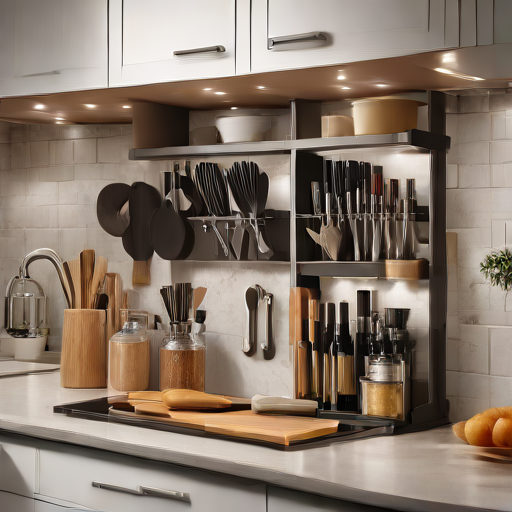 Afbeelding van Keukenblad Organizers: De Sleutel tot een Georganiseerde Keuken