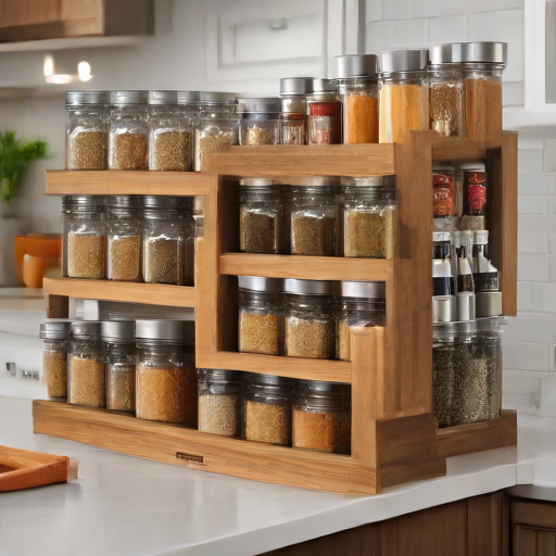 Afbeelding van Ontdek de beste keukenblad organizers voor specerijen