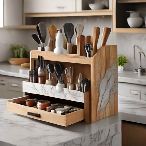 Afbeelding van Goedkoopste keukenblad organizers voor jouw keuken