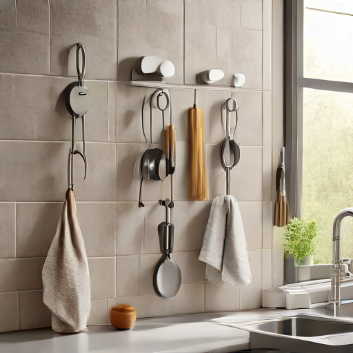 Afbeelding van Tips voor het Kiezen van Plakhaakjes in de Keuken