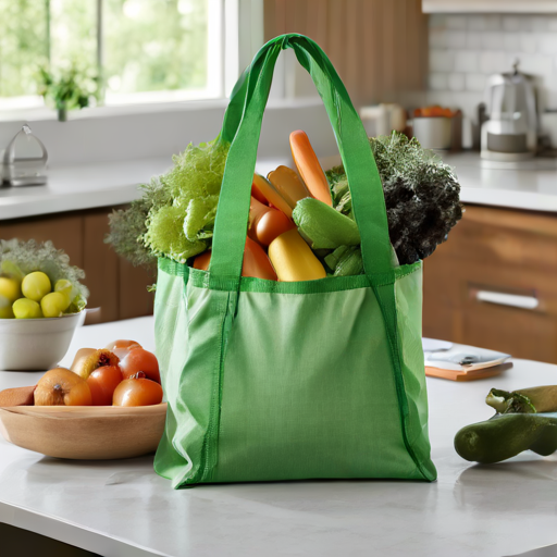 Afbeelding van Veiligheid van Opvouwbare Boodschappentassen voor Voedsel