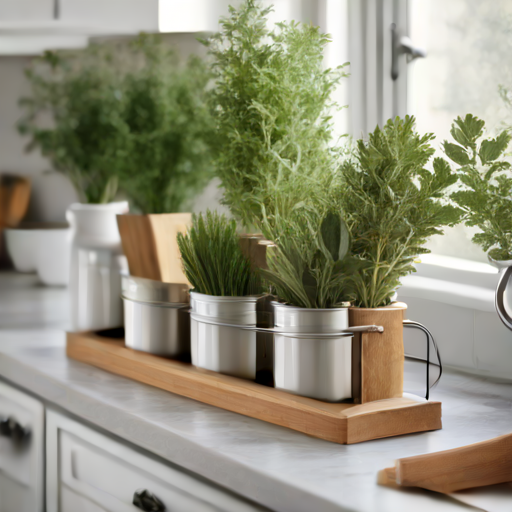 Afbeelding van Effectieve kruidenpot organizers voor een georganiseerde keuken