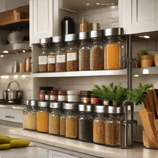 Afbeelding van Optimaliseer je ruimte met kruidenpot organizers