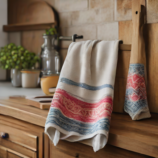 Afbeelding van Maak je eigen keukendoeken van stof: eenvoudig en leuk