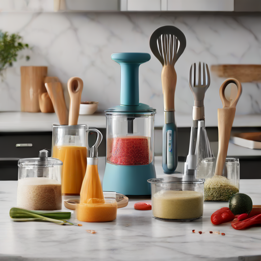 Afbeelding van Efficiënt combineren van multifunctionele keukenbenodigdheden