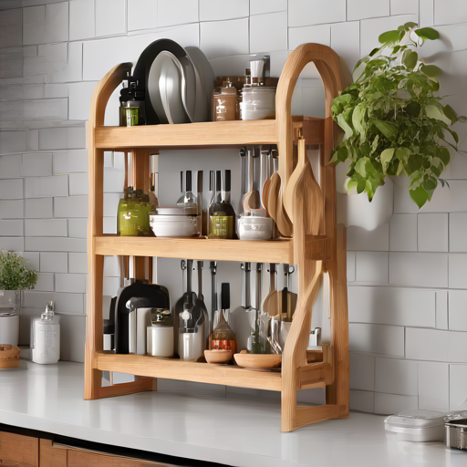 Afbeelding van Maak multifunctionele keukenrekjes voor elke ruimte