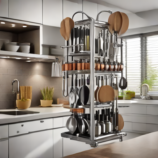 Afbeelding van Ontdek de voordelen van multifunctionele keukenrekjes