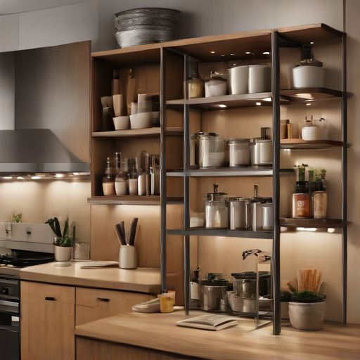 Afbeelding van Ontdek de beste multifunctionele keukenrekjes voor kleine appartementen