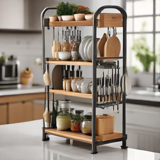 Afbeelding van Zelf multifunctionele keukenrekjes maken: tips en trucs