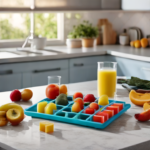 Afbeelding van Ontdek de beste siliconen ijsvormpjes voor smoothies