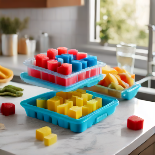 Afbeelding van Siliconen ijsvormpjes kopen met gratis verzending